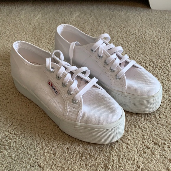 White platform Superga - Picture 1 of 4